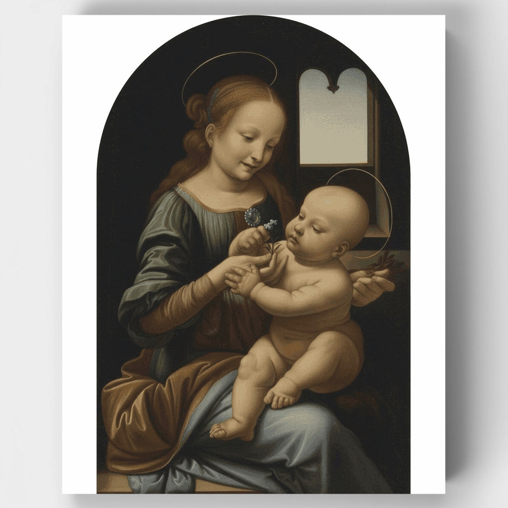 La Virgen Benois - Kit de pintura por números — Estándar