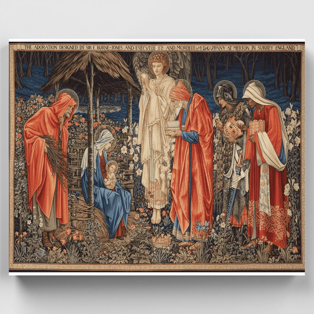 The Adoration Tapestry - Paint by Numbers Kit