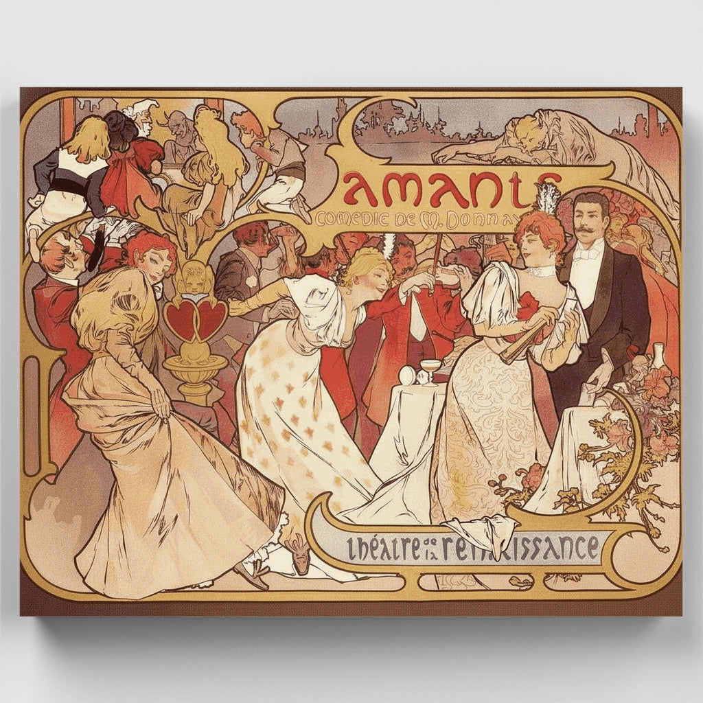 Amants (The Lovers) - Paint by Numbers Kit