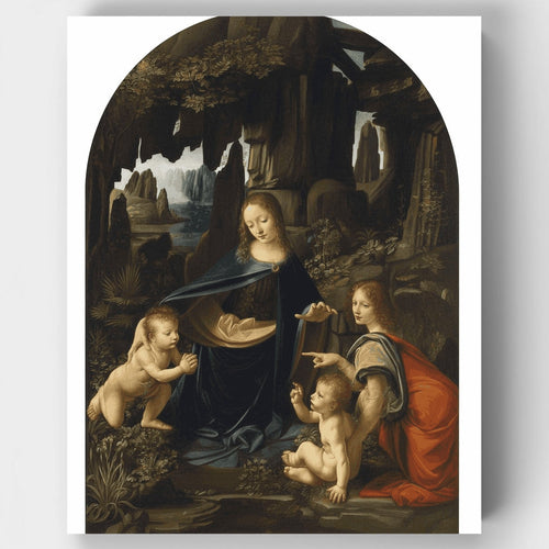 Virgin Of The Rocks - Paint by Numbers Kit