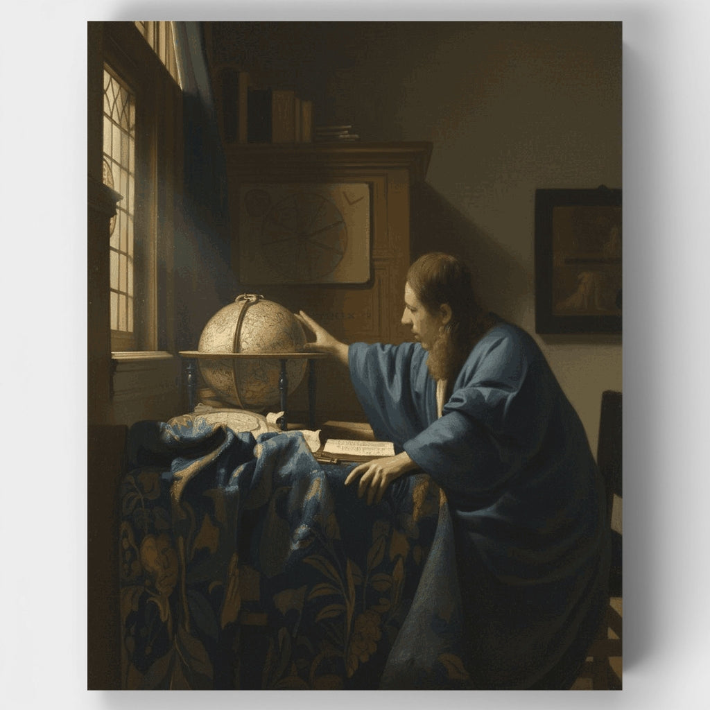 El Astrónomo - Kit de pintura por números — Estándar