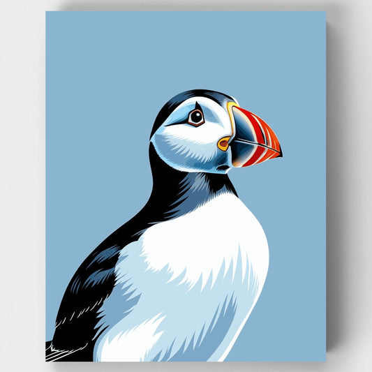 Puffin - Paint by Numbers Kit