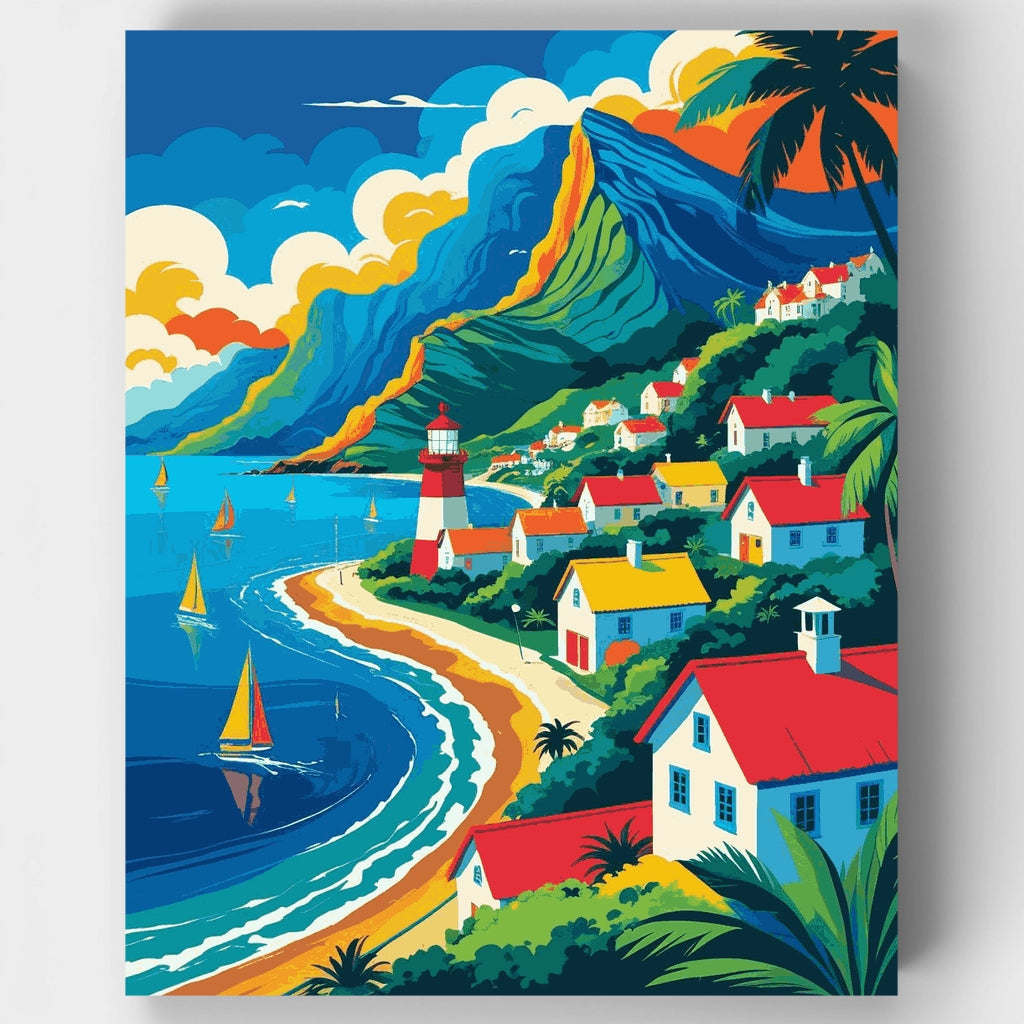Cape Town - Paint by Numbers Kit