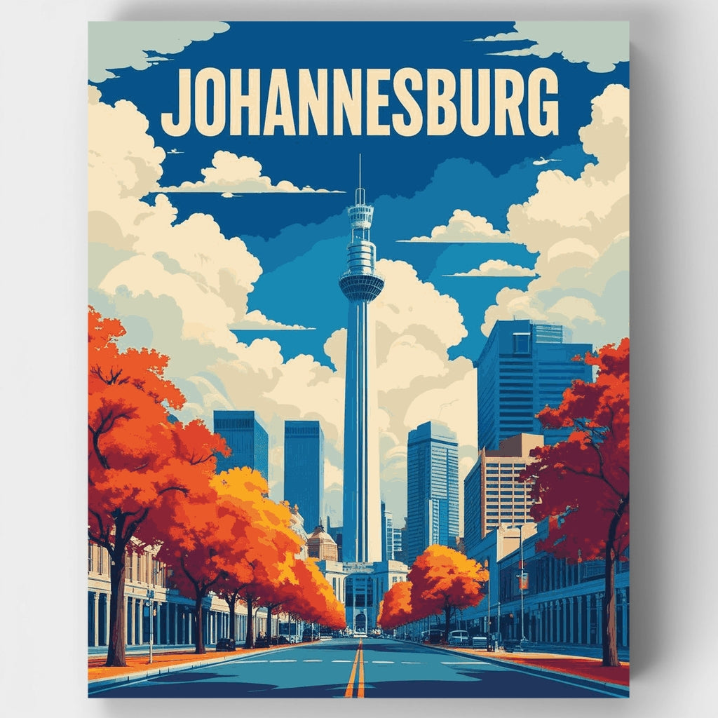Johannesburg - Kit de pintura por números — Estándar