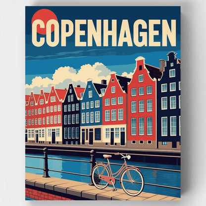 Copenhagen - Paint by Numbers Kit