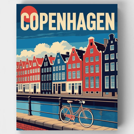 Copenhagen - Paint by Numbers Kit