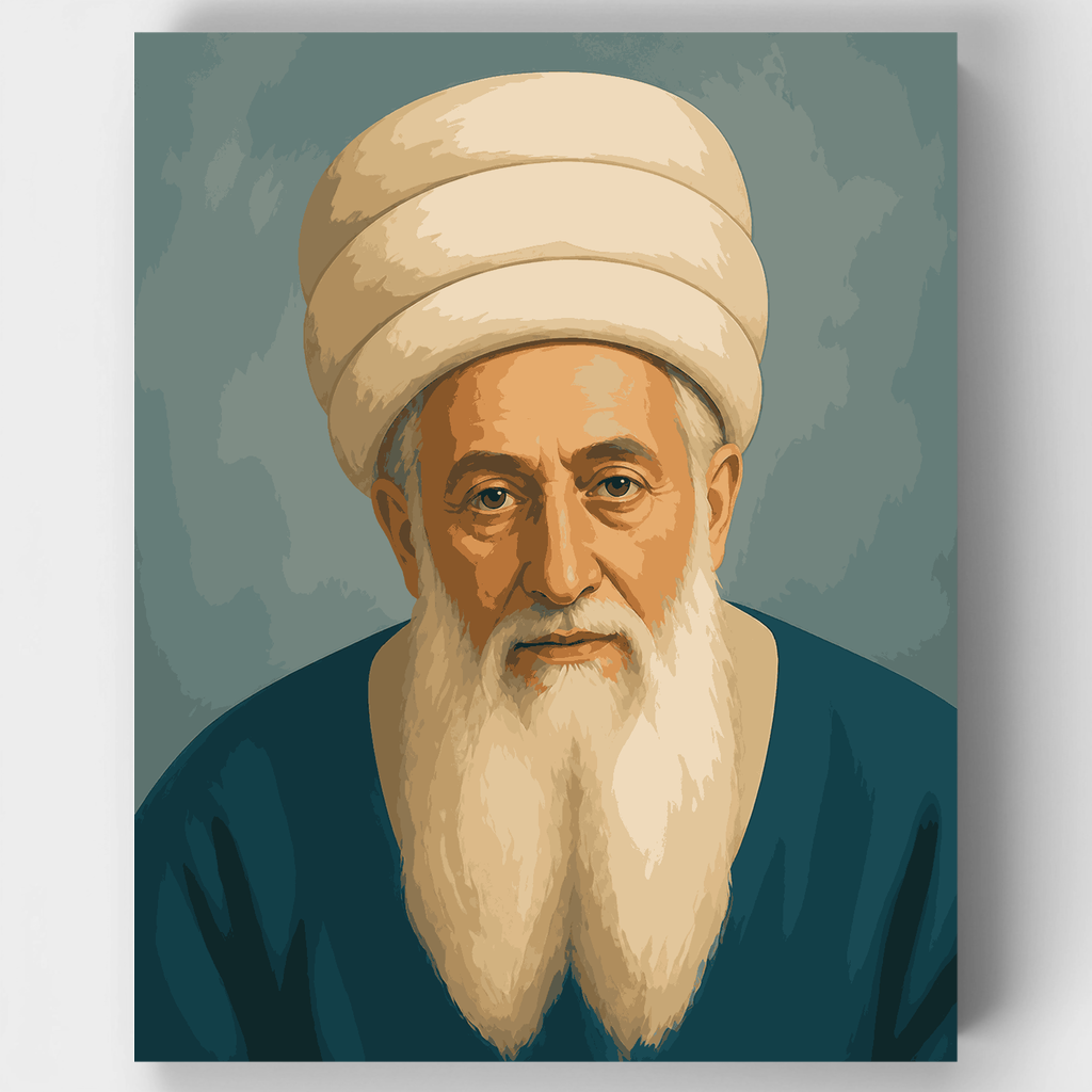 Retrato del Ben Ish Chai - Kit de pintura por números — Estándar