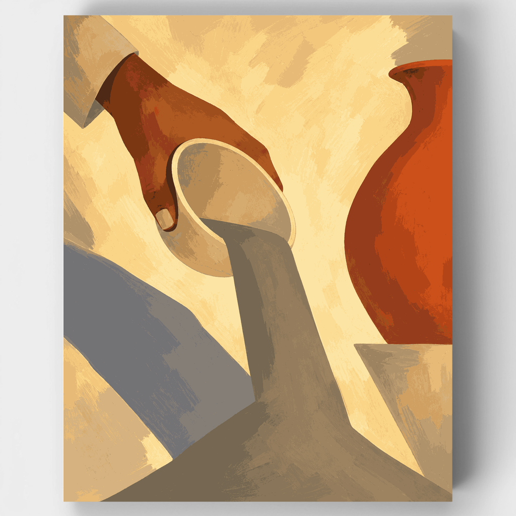 Sand Pouring Ritual - Paint by Numbers Kit