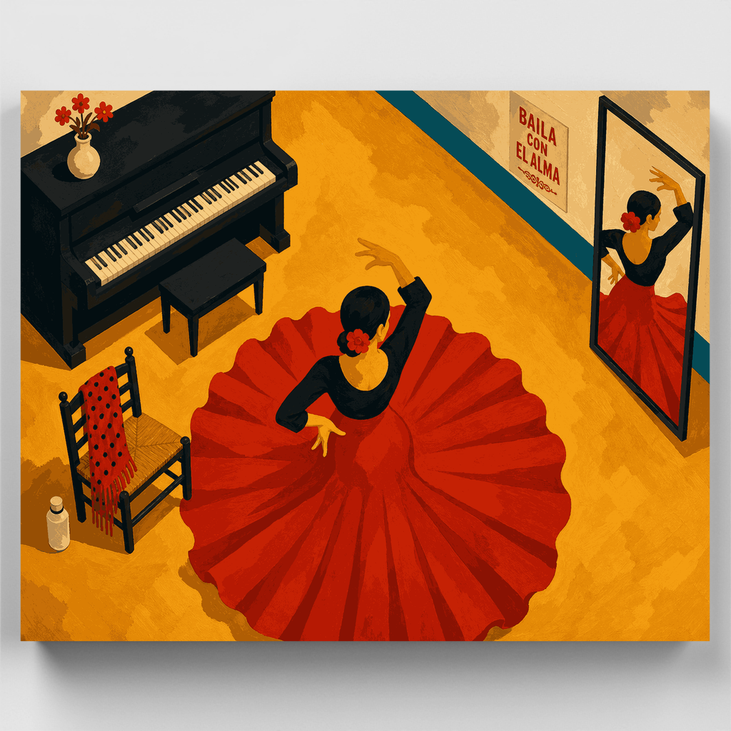 Alma en Movimiento - Kit de pintura por números — Estándar
