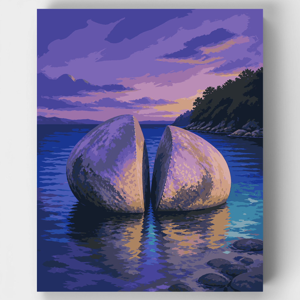 Split Apple Rock - Kit de pintura por números — Estándar