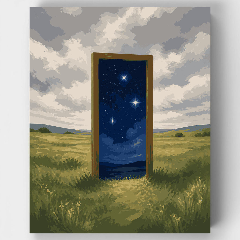 Starlit Threshold - Paint by Numbers Kit