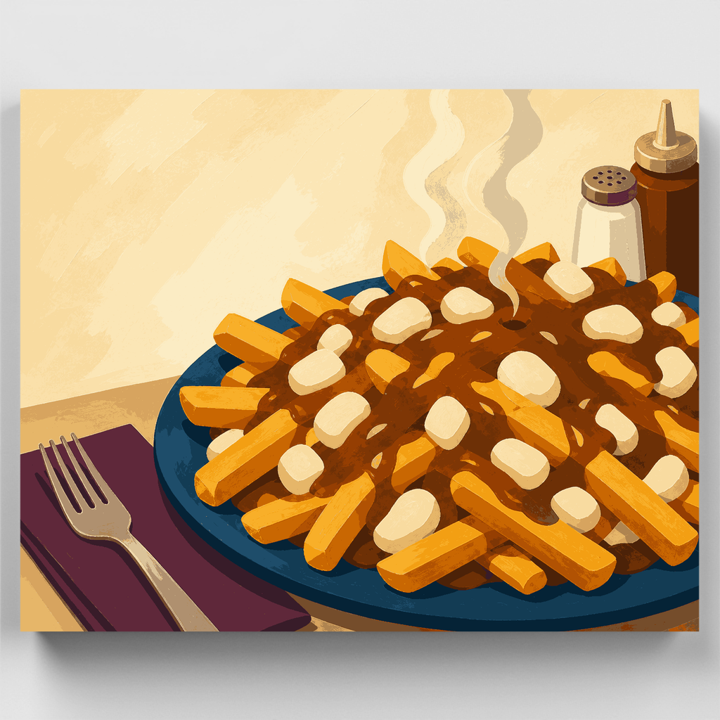 Diner de Poutine humeante — Estándar