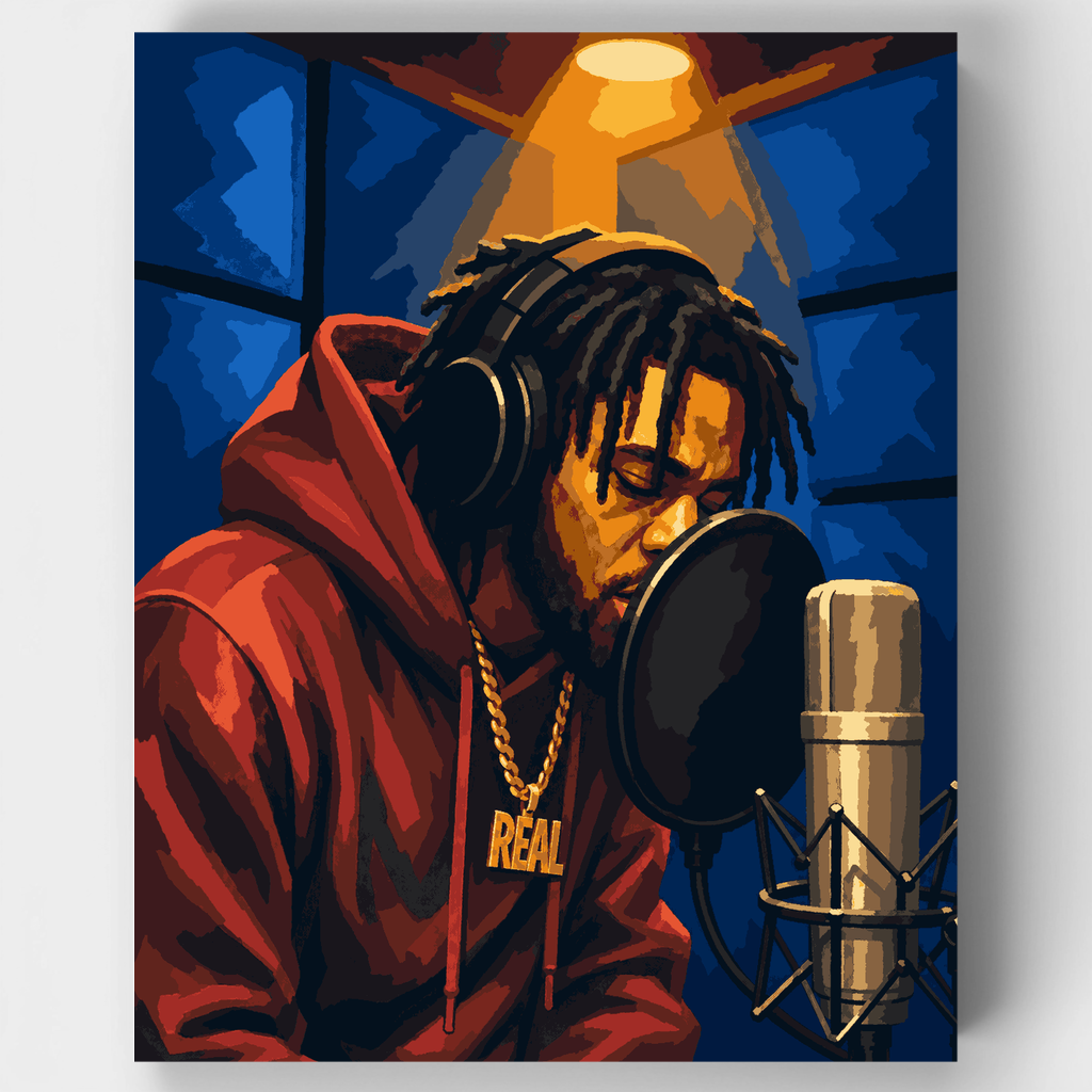 Studio Flow Real - Kit de pintura por números — Estándar