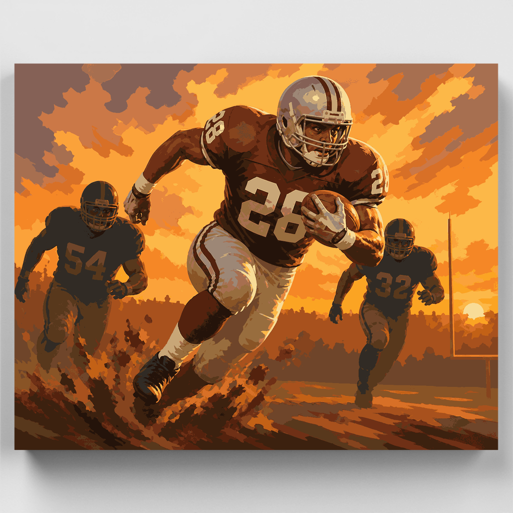 Kit de pintura por números - Escapada al atardecer — Estándar