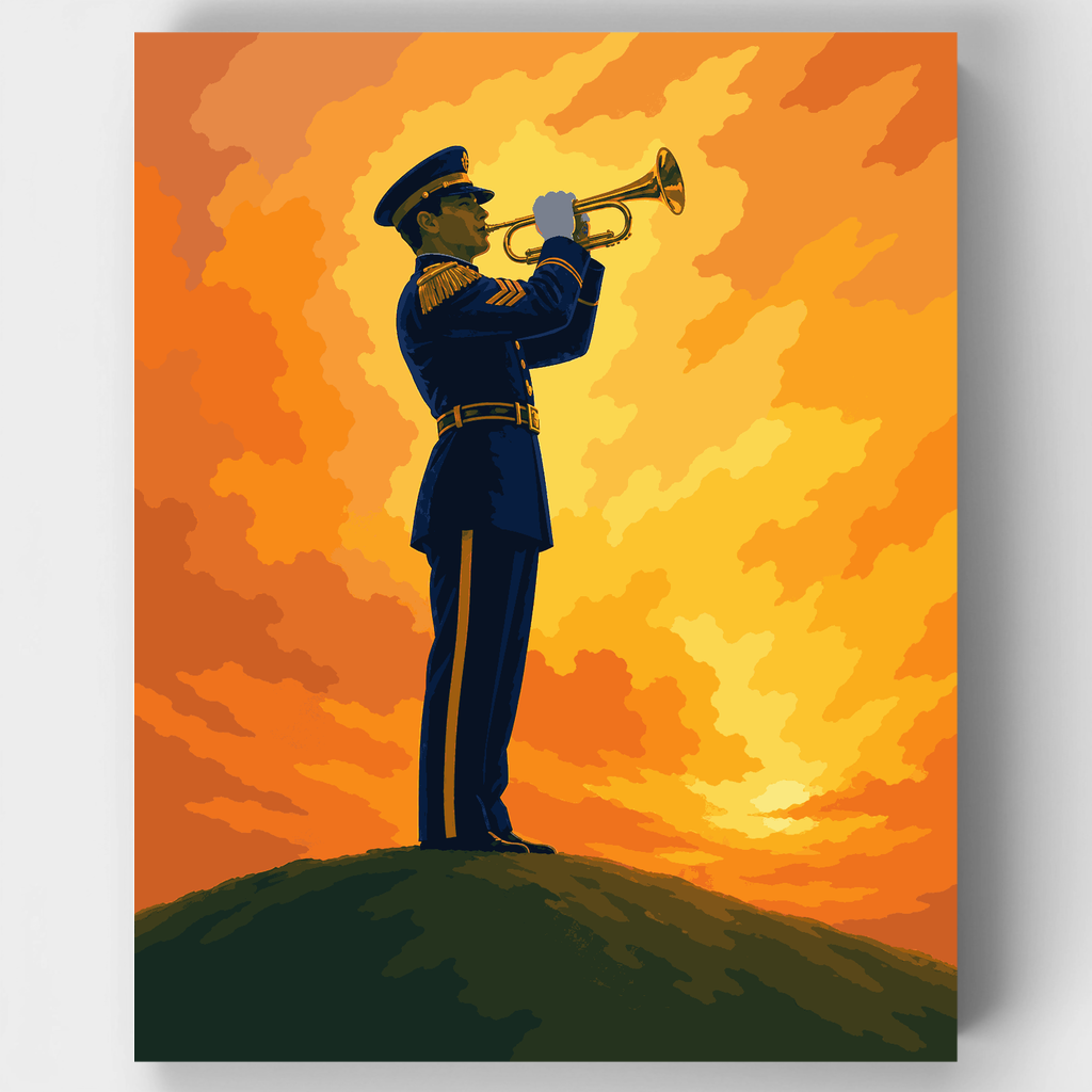 Taps at Twilight - Paint by Numbers Kit