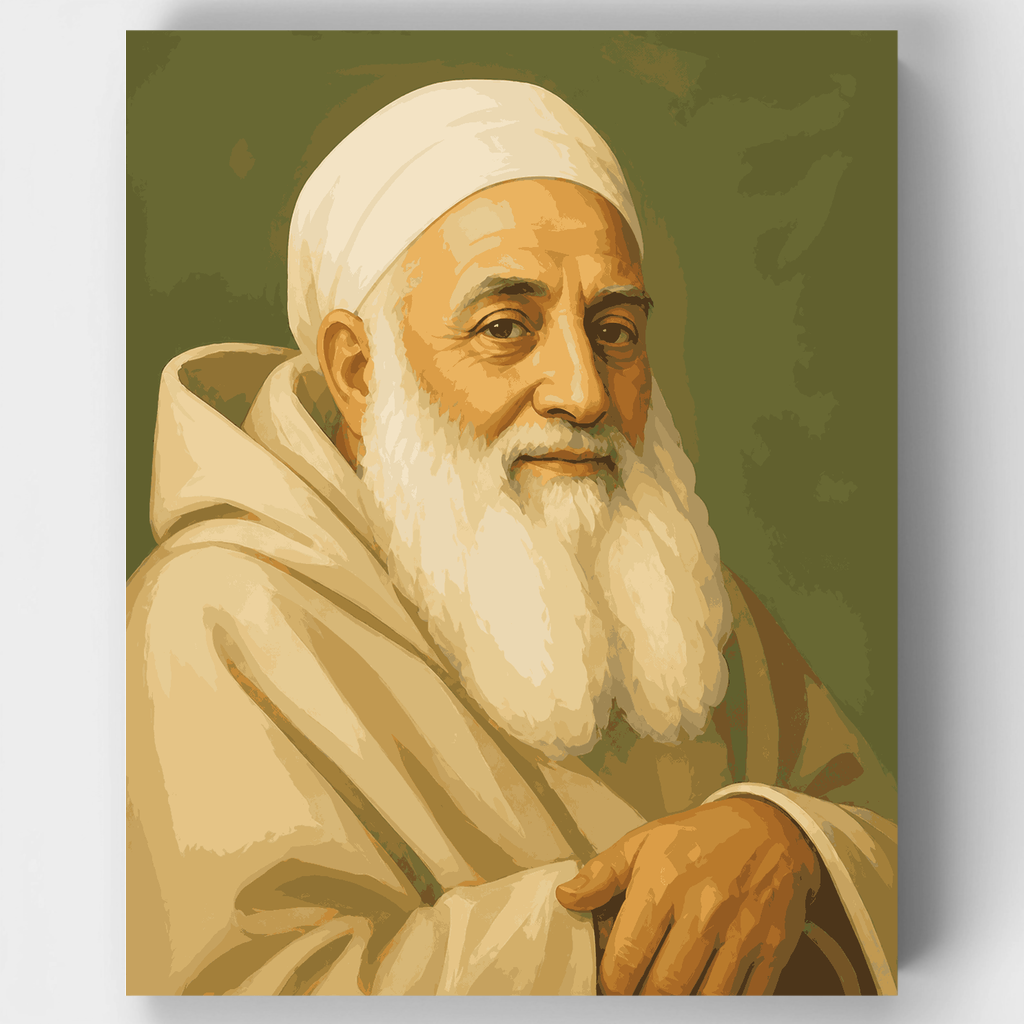 La mirada del Baba Sali - Kit de pintura por números — Estándar