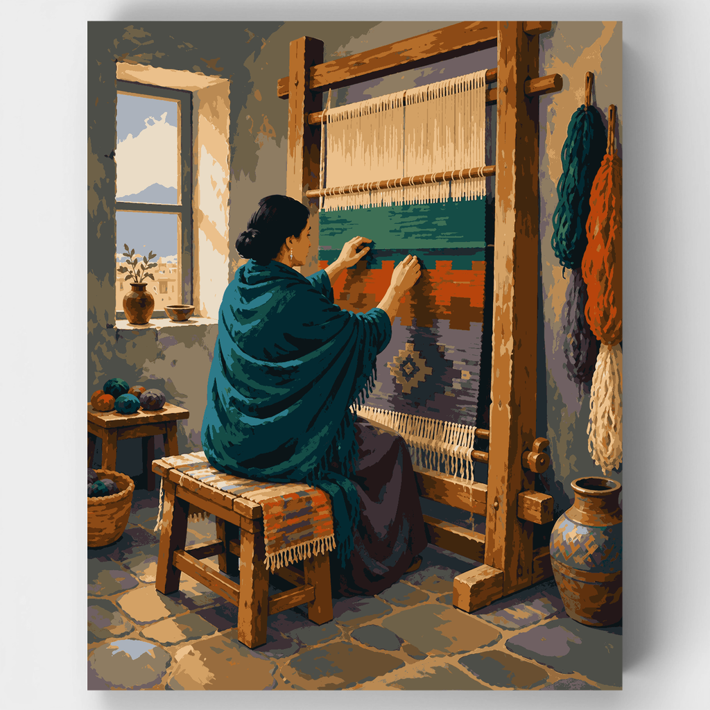 El Tejedor - Kit de pintura por números — Estándar