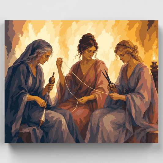 The Three Fates - Paint by Numbers Kit