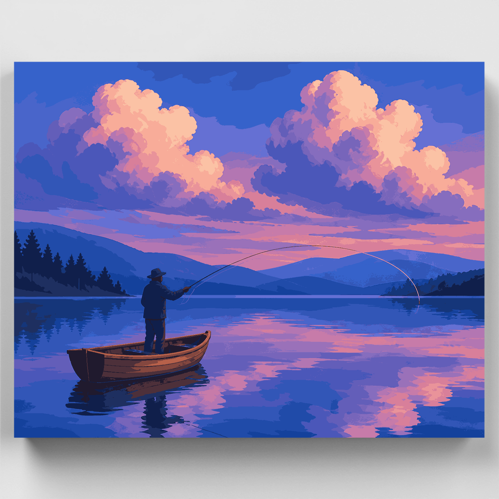 Kit de pintura por números - Twilight Bass Cast — Estándar