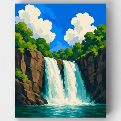 Twin Falls Ottawa - Paint by Numbers Kit