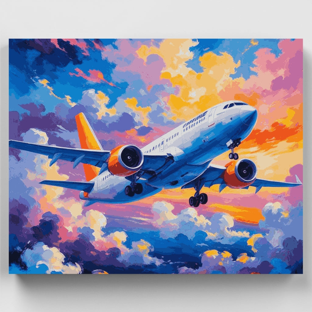 Sunset Flight - Paint by Numbers Kit