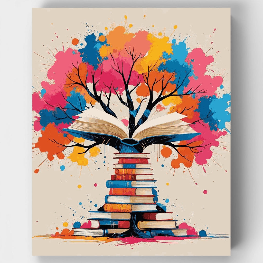 Knowledge Tree - Kit de pintura por números — Estándar