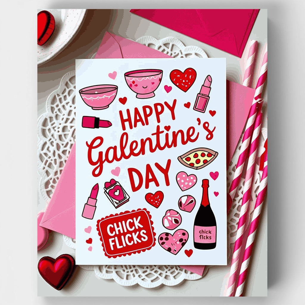 Feliz Día de Galentine - Kit de pintura por números — Estándar