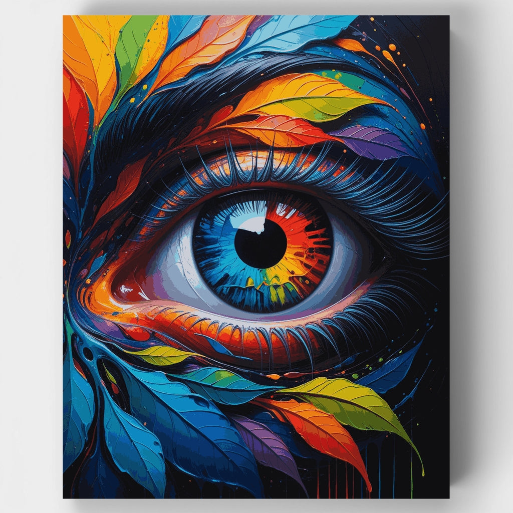 Vibrant Eye - Paint by Numbers Kit