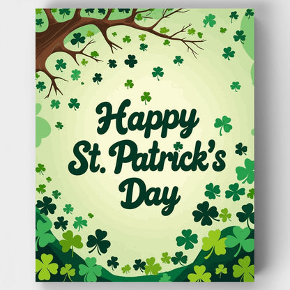 Happy St. Patrick's Day - Paint by Numbers Kit