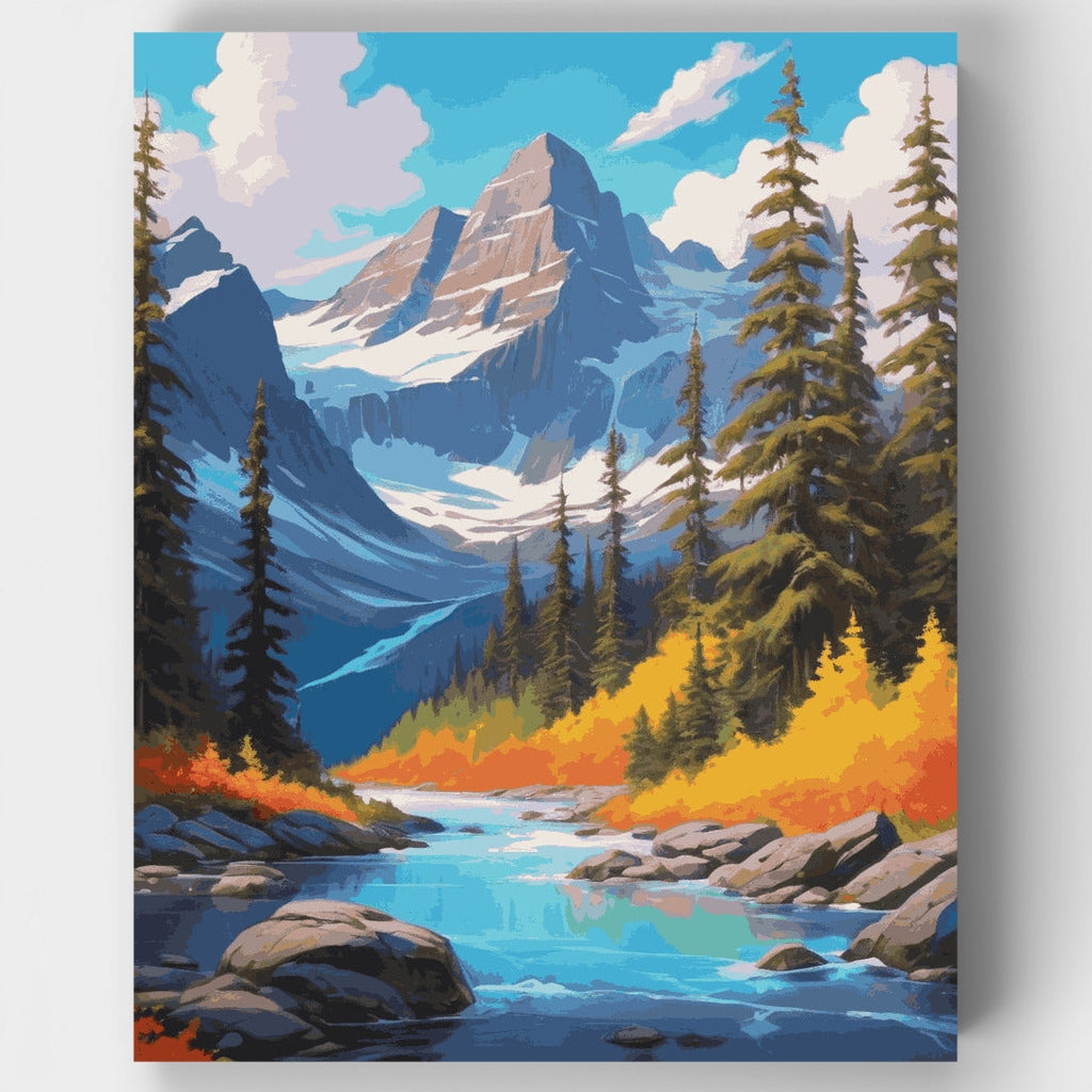 Alpine Majesty - Paint by Numbers Kit