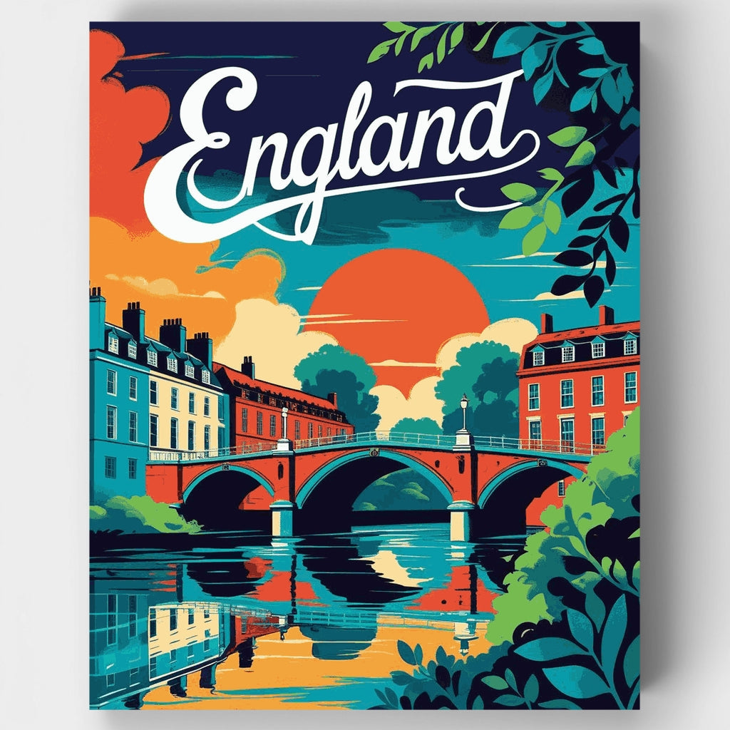 England - Paint by Numbers Kit
