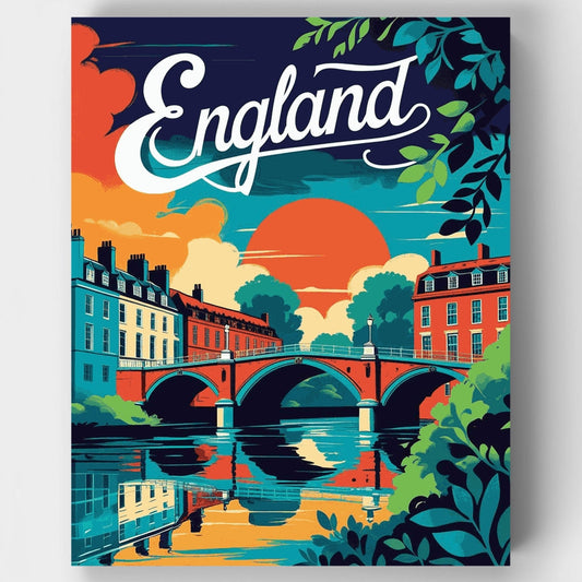 England - Paint by Numbers Kit