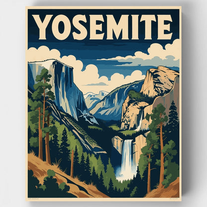 Yosemite National Park - Paint by Numbers Kit