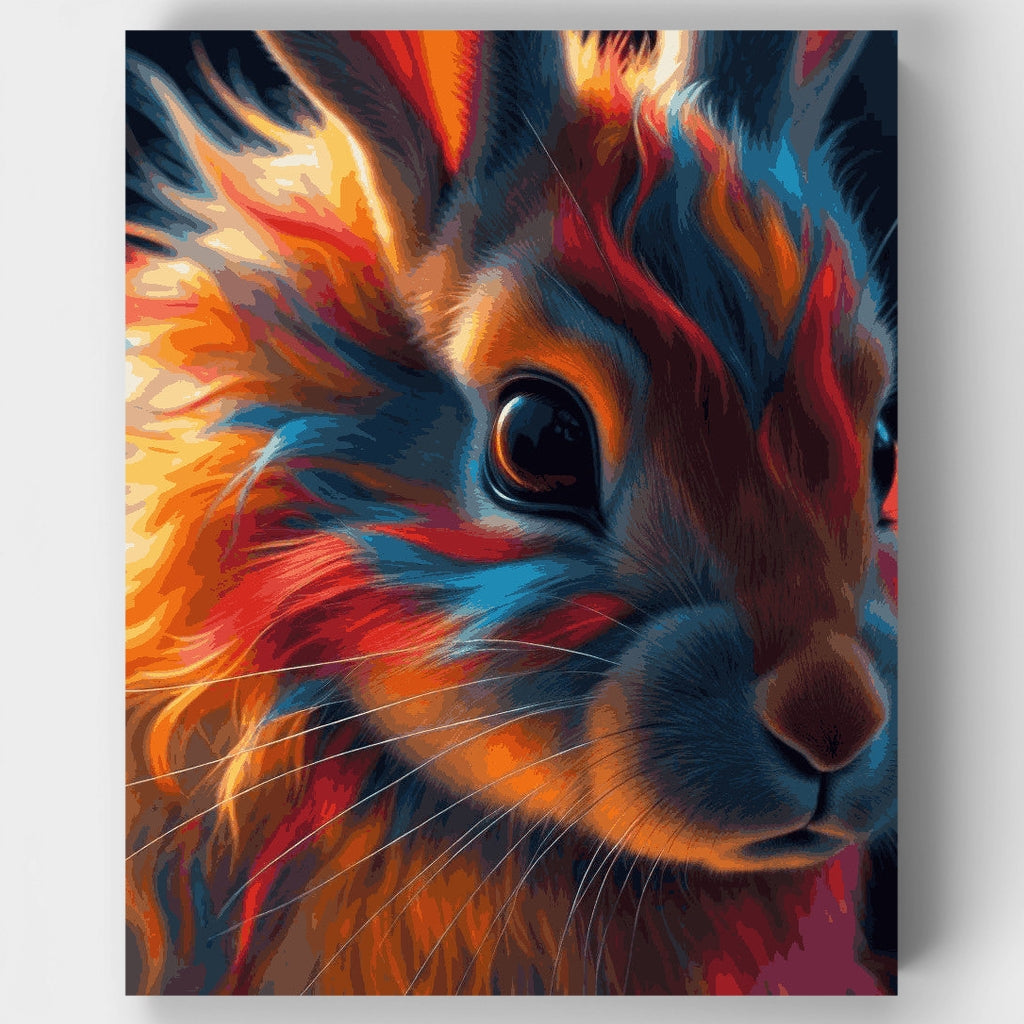 Conejo Místico - Kit de Pintura por Números — Estándar