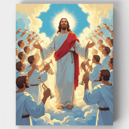 Heavenly Ascension - Paint by Numbers Kit