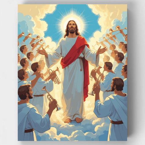 Heavenly Ascension - Paint by Numbers Kit