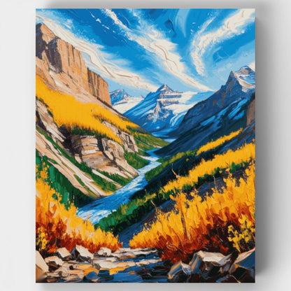 Banff National Park - Paint by Numbers Kit