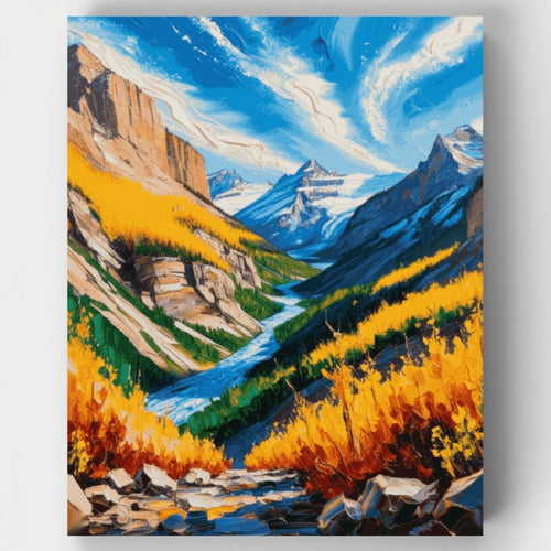 Banff National Park - Paint by Numbers Kit