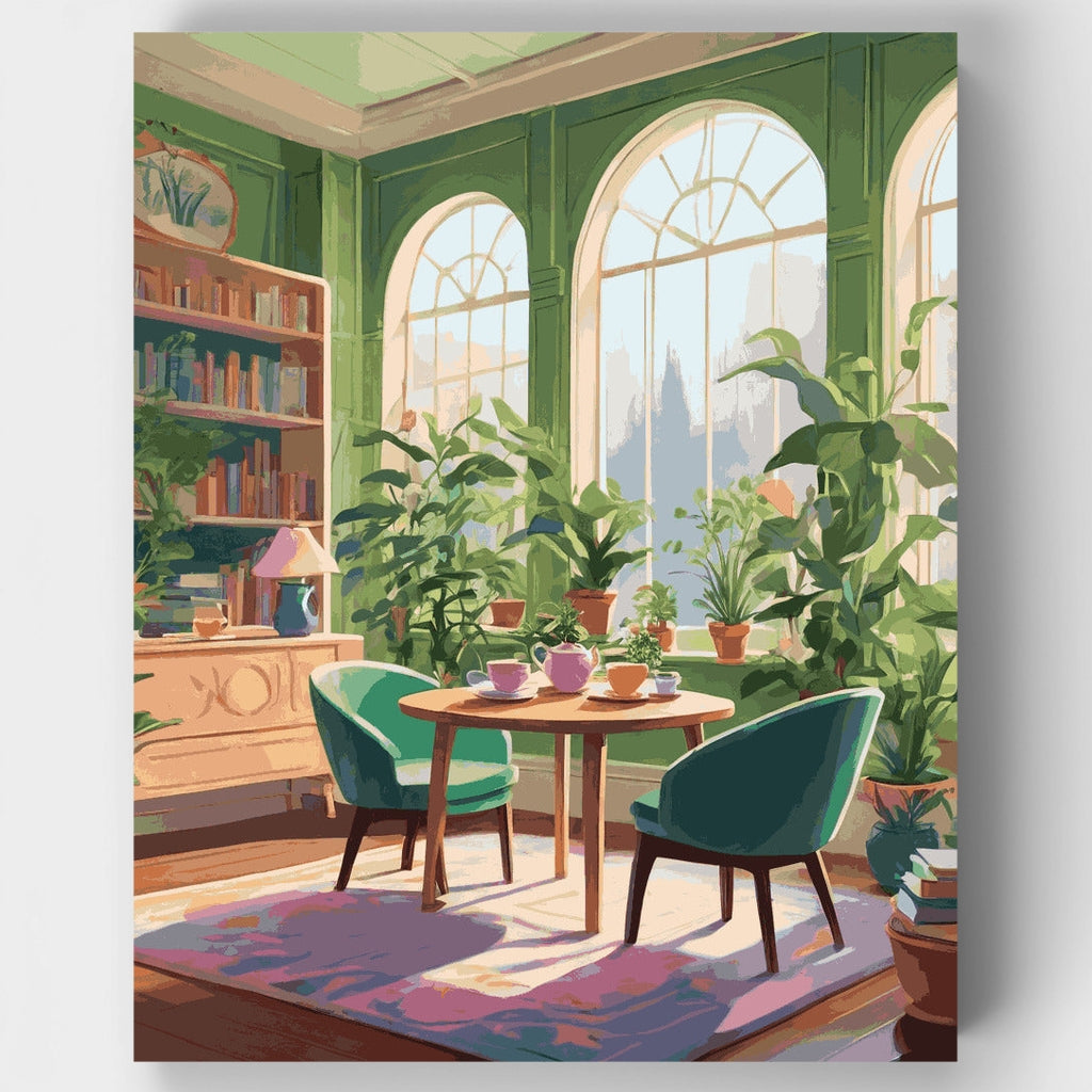 Refugio Soleado - Kit de Pintura por Números — Estándar