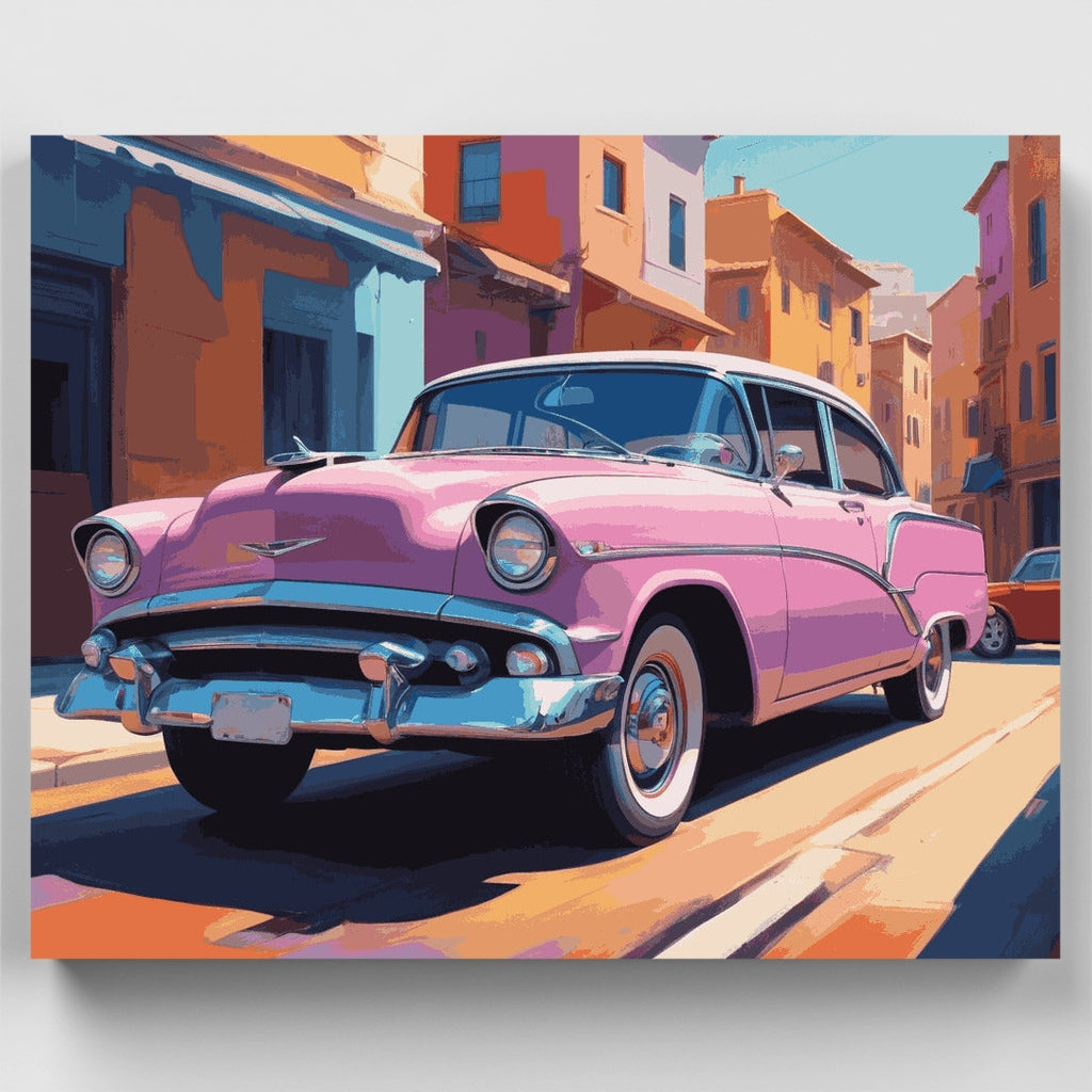 Ruedas Clásicas - Kit de pintura por números — Estándar