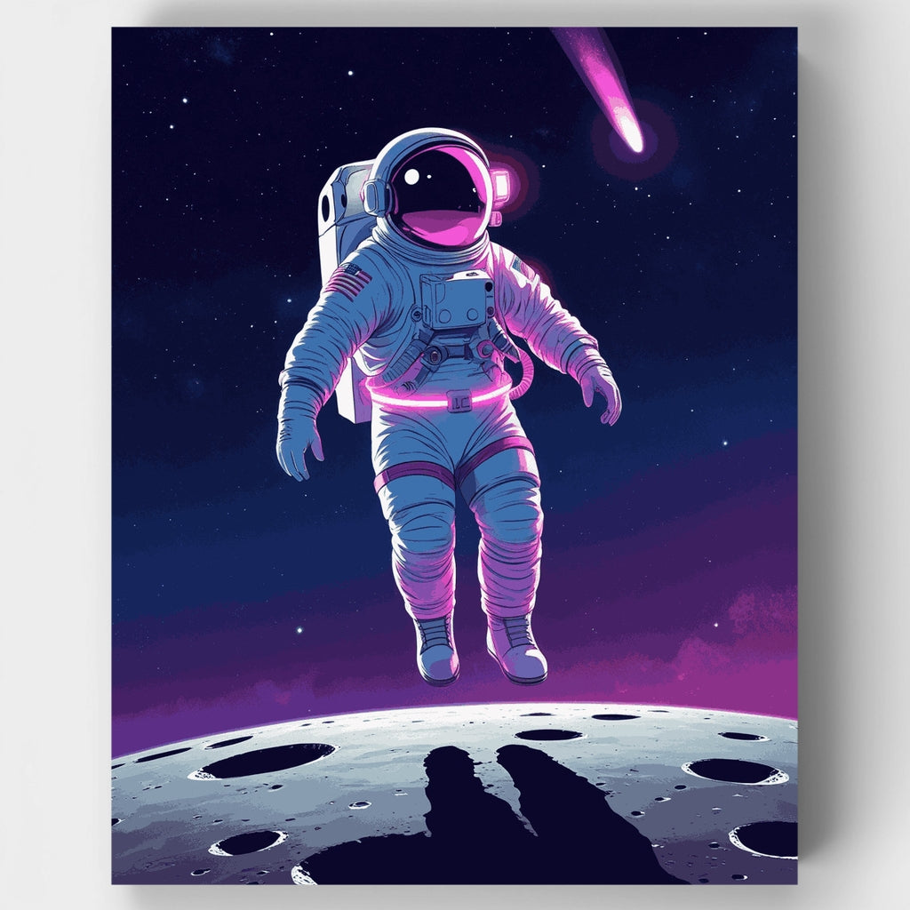 Cosmic Astronaut - Paint by Numbers Kit