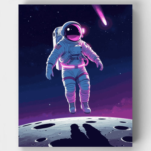 Cosmic Astronaut - Paint by Numbers Kit