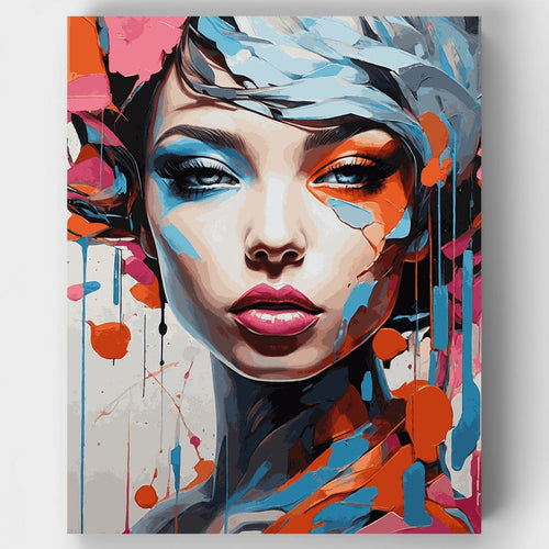 Abstract Beauty - Paint by Numbers Kit