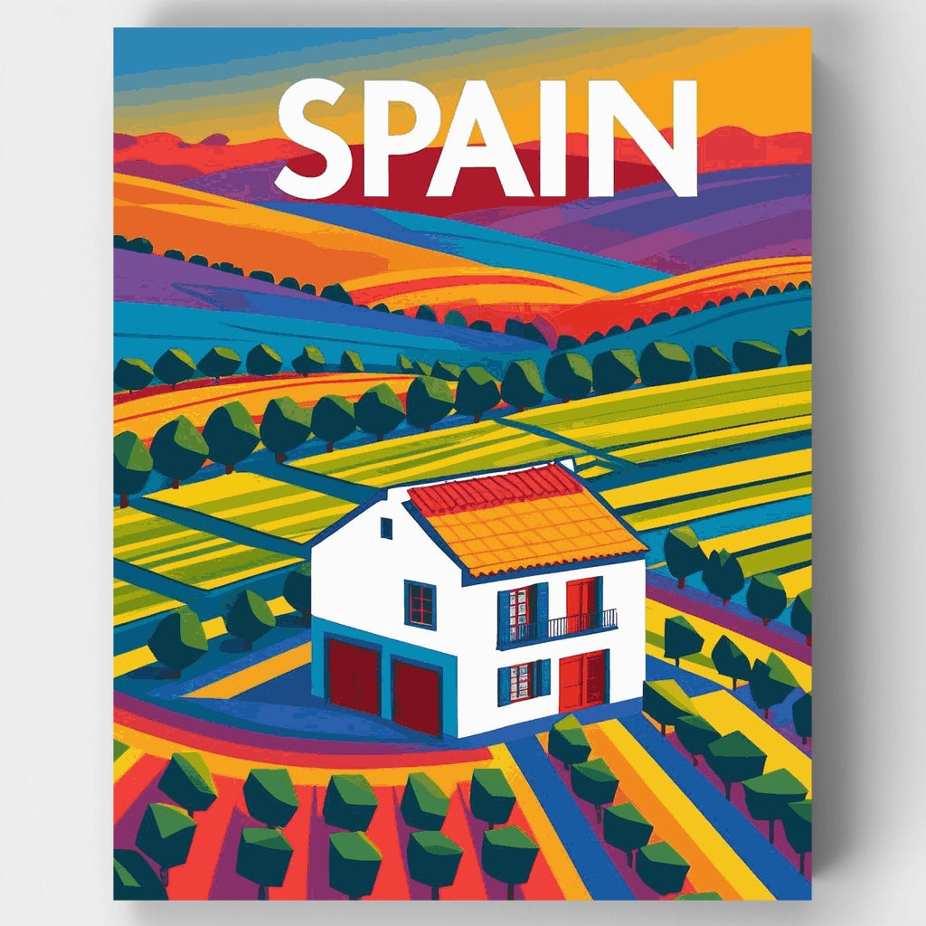 España - Kit de pintura por números — Estándar