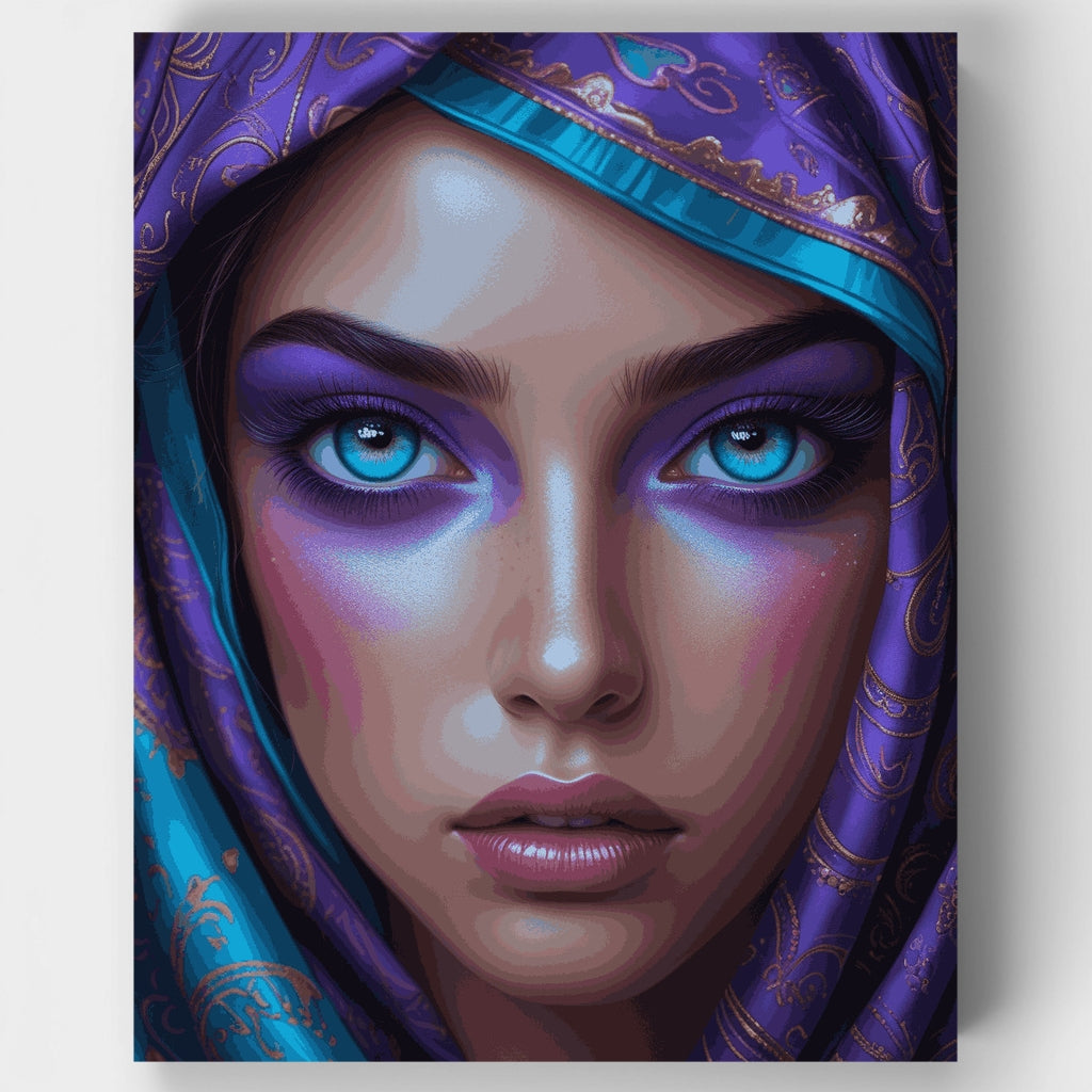 Mirada Mística - Kit de pintura por números — Estándar