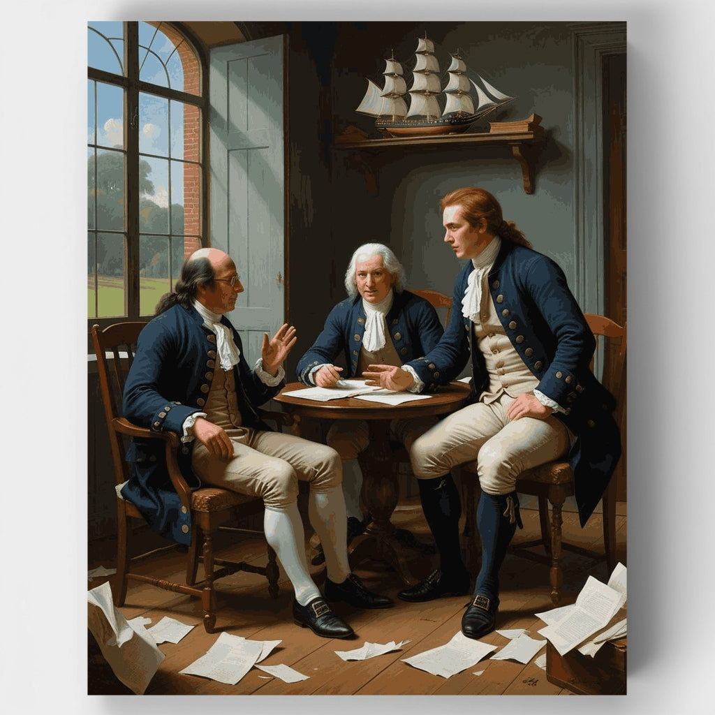 Encuentro Histórico - Kit de pintura por números — Estándar