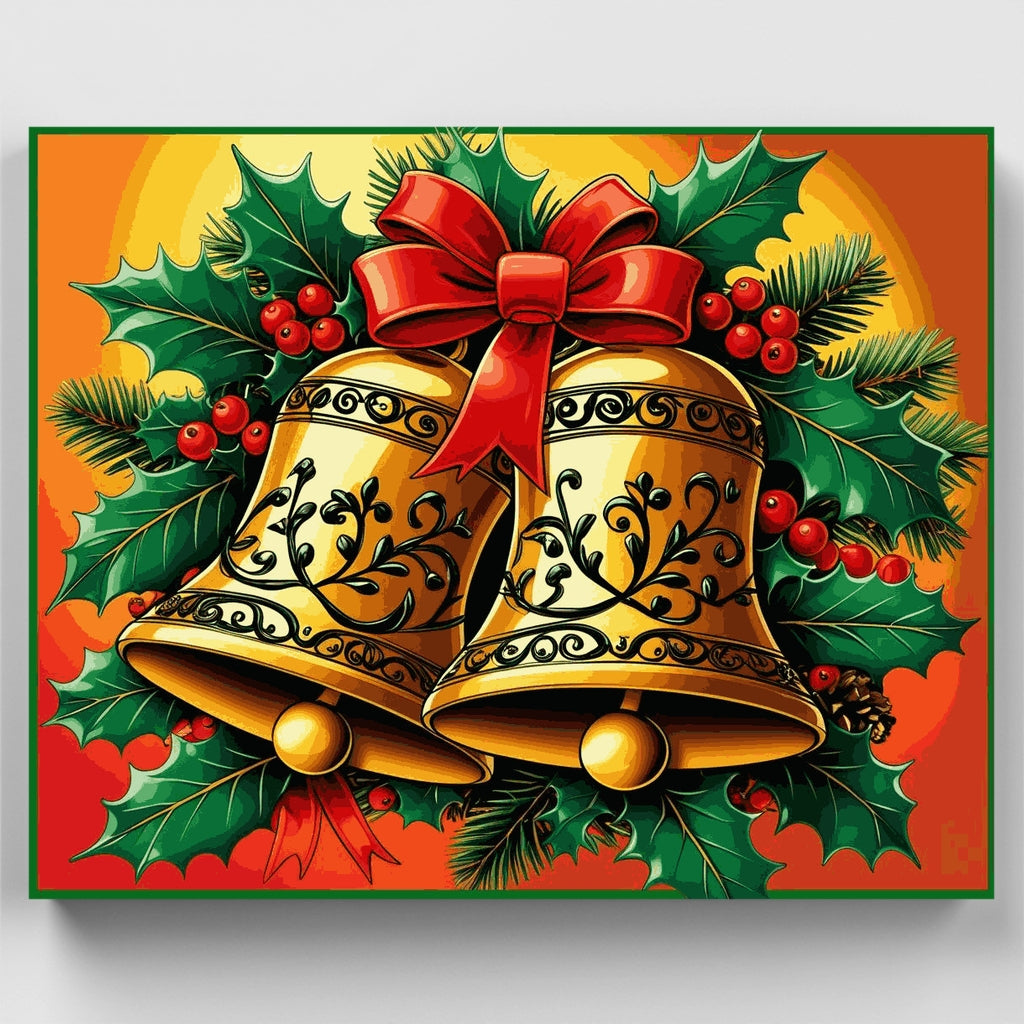 Christmas Bells - Paint by Numbers Kit