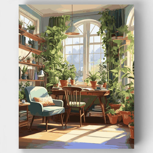 Serene Study - Paint by Numbers Kit