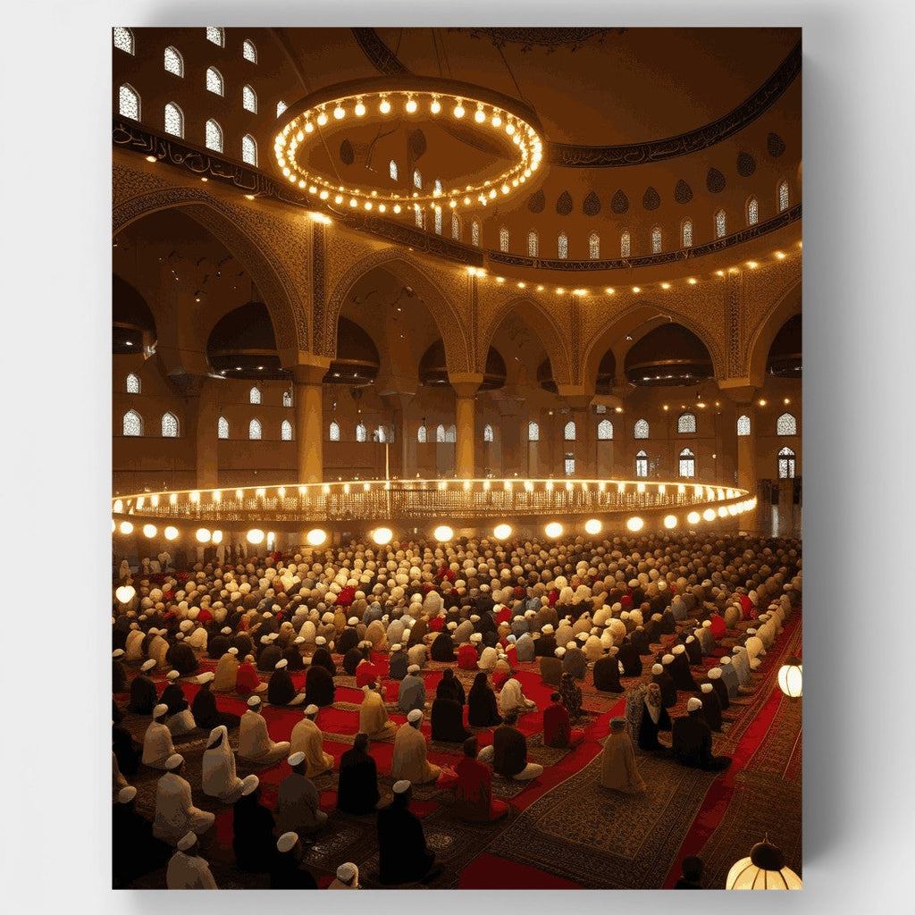 Sacred Prayer Hall - Paint by Numbers Kit