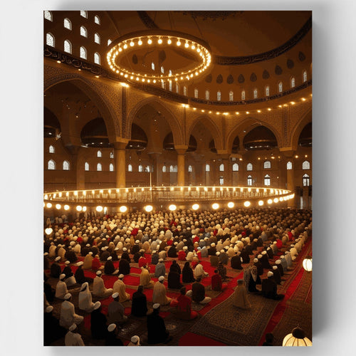 Sacred Prayer Hall - Paint by Numbers Kit